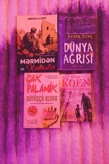 Minimum 2 dənə götürə bilərsiniz. Hamısı öz qiymətinə satılır. Ümumi