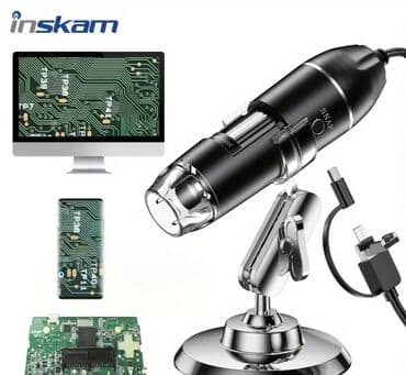 elektrik çaynik: Elektronik mikroskop — 1