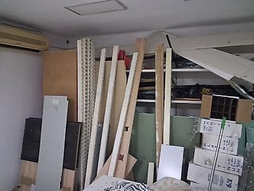 dəmir setka: Mağaza/anbar üçün metal vitrin raf sistemi - Material: parlaq xrom — 2