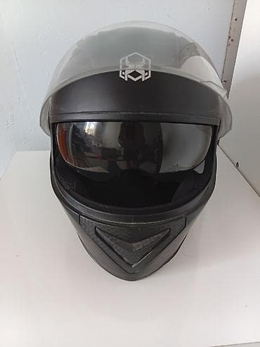cg motor: Tam üzlü motosiklet dəbilqəsi - Rəng: mat qara - Korpus: aerodinamik — 2