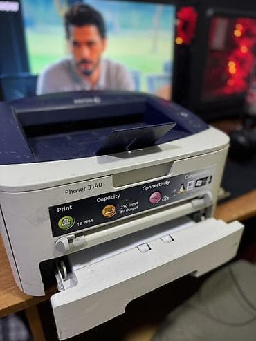 lazer printer: Xerox Phaser 3140 – monoxrom lazer printer - Çap sürəti: 18 səh/daq — 3