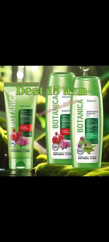 zerif cay detox: Botanika Şampun 400 ml Botanika Şampun 400 ml Botanika Balzam 150 ml — 1