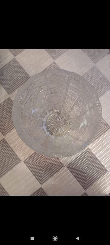 gül dekoru: Bir vaza, Xrustal — 3