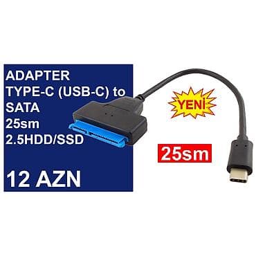 komputer setup: Type-C/USB-C Adapterlər/Konverterlər (Çeviricilər) ⭐Type-C (USB-C) to — 9