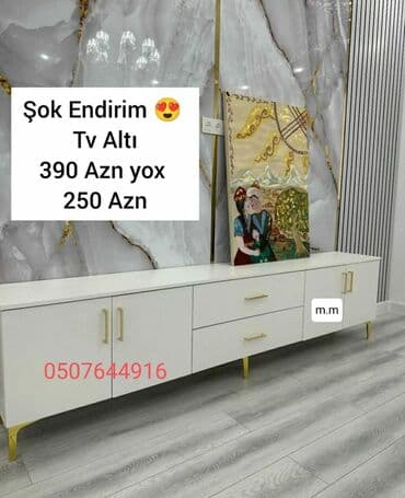 notebook altlığı: Yeni, Düz TV altlığı, Polkalı, Laminat, Azərbaycan — 11