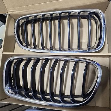 Строительные леса: ORIGINAL. BMW üçün ön radiator barmaqlığı (kidney grille) – cütlük — 4
