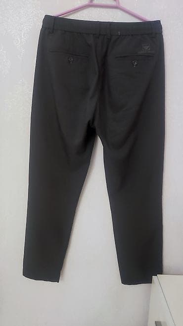 Şalvarlar: Klassik Şalvar, Giorgio Armani, XL, rəng - Boz — 3
