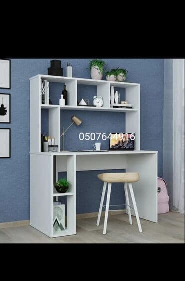 ütü masa: Oğlan və qız üçün, Yeni, Siyirməli, Yazı masası, Stulsuz — 3