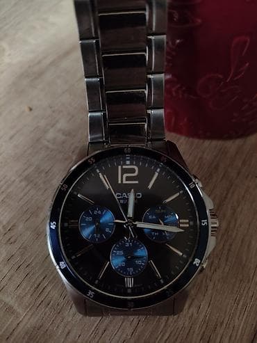 Смарт браслеты: Наручные часы, Casio, цвет - Серебристый — 1