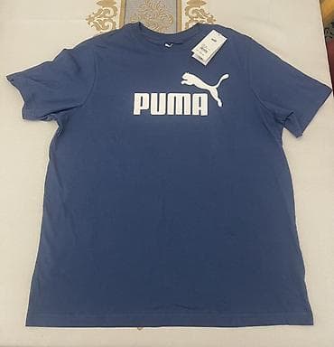 Futbolka, Puma, L, rəng - Göy