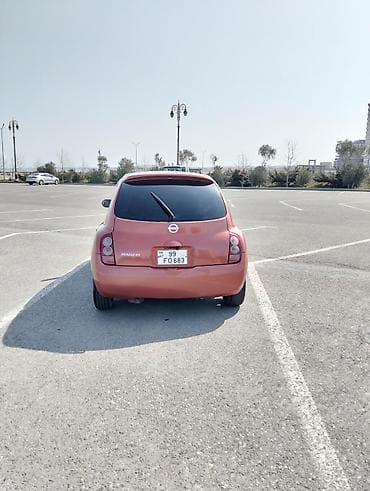 aftamabiler: Nissan March: 1.4 l | 2002 il Hetçbek — 1