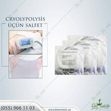 manikür aparatı: Kriolipoliz apparatının istehsalçılarından olan kriolipoliz salfetləri — 1