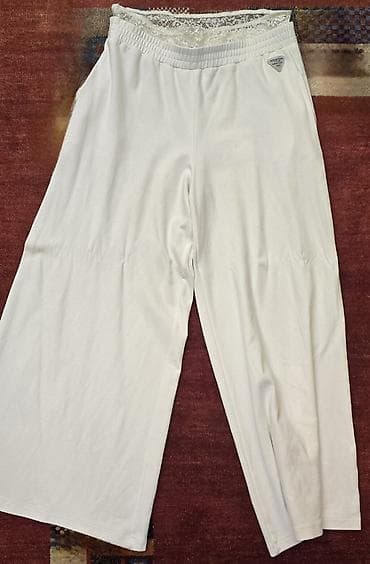 Şalvar, L, rəng - Ağ