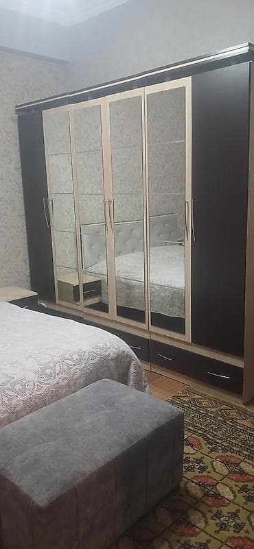 İşlənmiş, 6 qapı, Güzgülü, Qəhvəyi, Açılan, Düz dolab