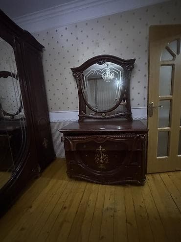 Mebel: İkinəfərlik çarpayı, Dolab, Termo, 2 tumba, İşlənmiş — 3