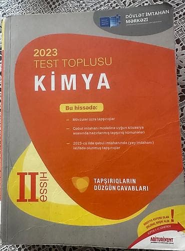 Kimya 2ci hissə toplu