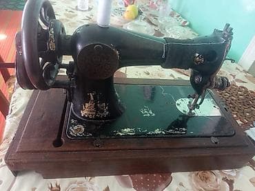 qaraqan birinci addim: Vintage Singer tikiş maşını – əl ilə fırladılan (manivelalı) model - — 3