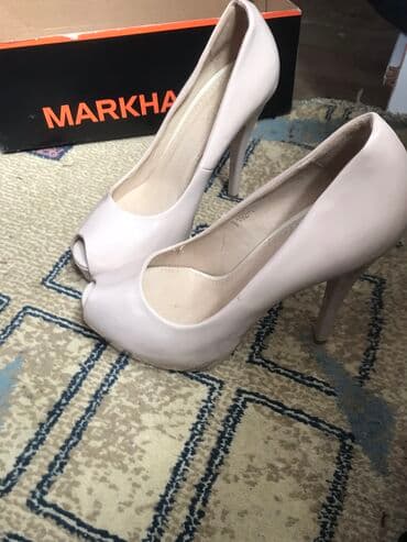 basanoşkalar 2024: Ölçü: 37, rəng - Pudra rəngi, İşlənmiş — 1