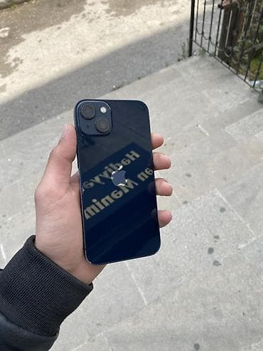 iphone barter var: IPhone 13, 128 GB, Mavi, Simsiz şarj, Sənədlərlə, Zəmanət — 1