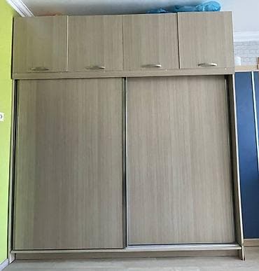 col qapi: İşlənmiş, 2 qapılı, Təkərli, Bej, Digər material, Kupe, Düz dolab — 1