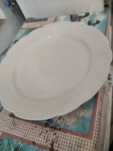 sous: Boşqablar, 1 əd, rəng - Ağ, Keramika — 1