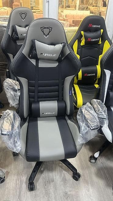 komputer stolu satilir: Новый, С колесиками, Рукояти регулируются, Кожа — 2