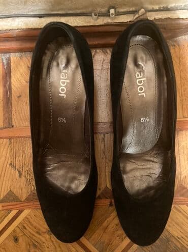 зеленые туфли: Qadın ayaqqabıları – 3 cüt 1) Gabor klassik qara tufli - Rəng: qara - — 2