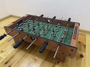 mini disk: Mini stolüstü futbol (foosball) oyunu - Kompakt ölçülü stolüstü — 2
