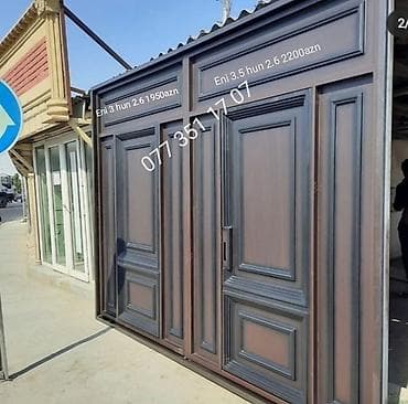 Məhəccərlər: Demir darvazalar seyf qapilar her novde her olcude unvan mastaga — 6