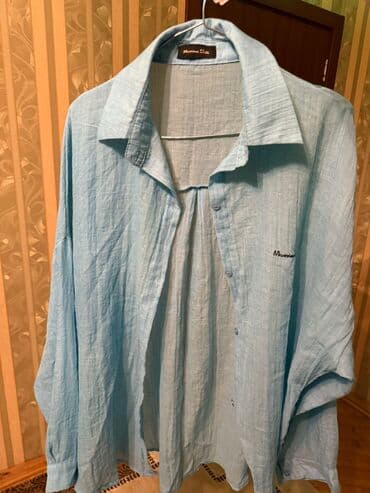 Köynək, Massimo Dutti, rəng - Mavi