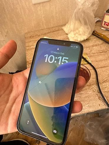 IPhone X, 128 GB, Qara, Face ID