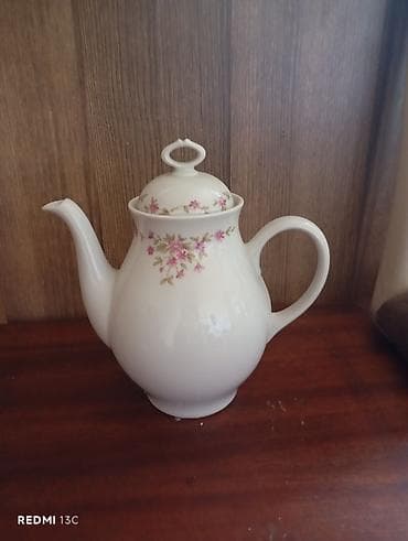 dib: Çay dəsti, rəng - Ağ, Farfor, Epiag, Çexiya — 2