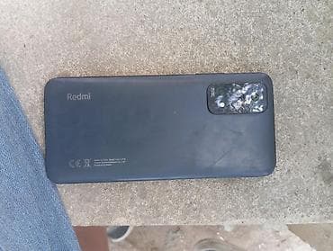 11 telefon: Redmi 11, 128 GB, rəng - Boz, Qırıq — 1