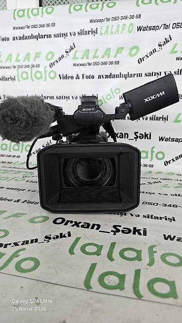 portativ monitor: Sony XDCAM PXWX-180.Tam peşəkar videokamera. Gəlmədir Azərbaycanda — 10