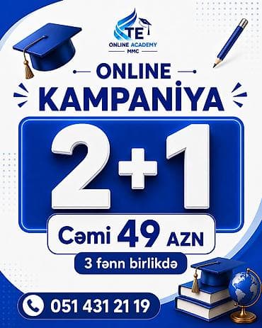 Xidmətlər: Repetitor, Riyaziyyat, Biologiya, Fizika, Rus dili, Azərbaycan dili, İmtahanlara hazırlıq, Abituriyent hazırlığı — 8