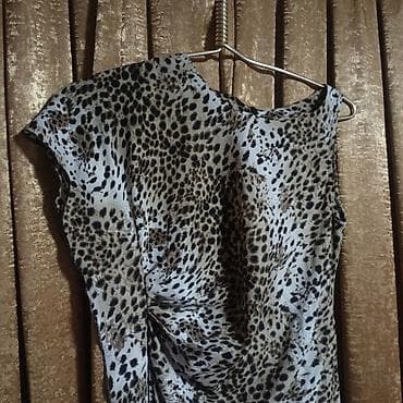 Qırmızı çiçəkli yay donu + ağ krujeva detalı alt köynək - Üst — 10