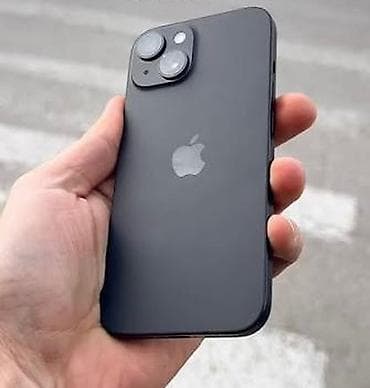 iphone pro max: IPhone 15, 128 GB, Jet Black, Zəmanət, Face ID — 1
