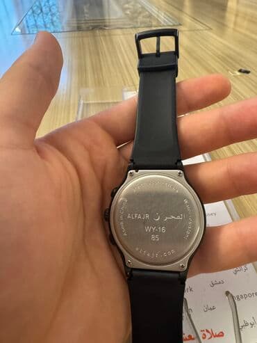irshad telecom is saatlari: İşlənmiş, Qol saatı, Alfajr, rəng - Qara — 3