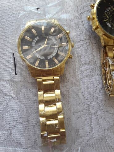 qizil halqa qolbaqlar: Qol saatı, rəng - Qızılı — 4