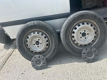 111 mator satilir: Mercedes Vito üçün 2 ədəd təkər diski ilə birlikdə. - Növ: polad — 6