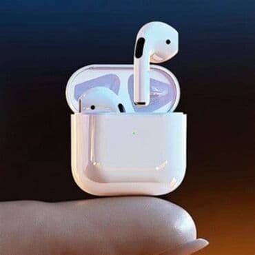 airpods sag: Yeni Simsiz (Bluetooth) Qulaqcıqlar, Apple, rəng - Qara — 3
