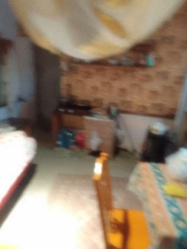 Bir otaqlı, sobalı sadə yaşayış yeri - Plan: Bir otaq – istirahət və