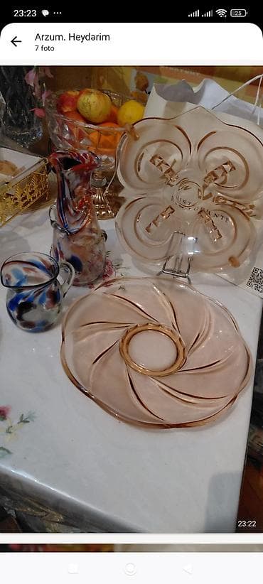 gips heykel: Mətbəx qab-qacaq dəsti - Kvadrat formalı dərin boşqablar: incə — 6