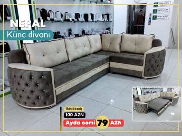 əncir cemi: Künc divan, Yeni, Açılan, Bazalı, Parça, Şəhərdaxili pulsuz çatdırılma — 1