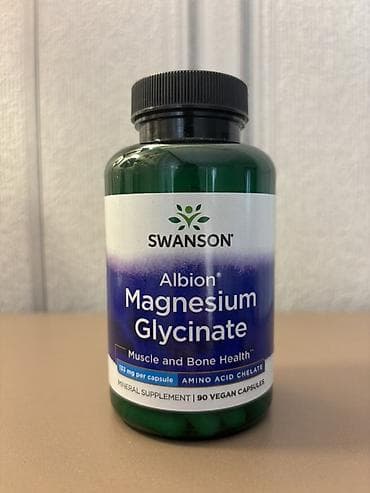 Swanson Albion Magnesium Glycinate – Amino turşusu xelatı formasında