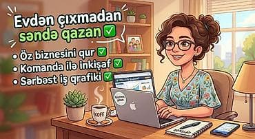 Evdən çıxmadan onlayn qazanc imkanı - Öz biznesini qurmaq üçün