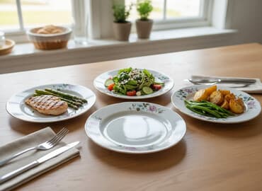 детские глубокие тарелки: 24 ədəd yaponiya istehsall olan qədimi farfor bosqablar ölçüsü 17 sm — 2