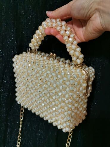 сумка из бусин своими руками: Сумка с короткой ручкой — 5