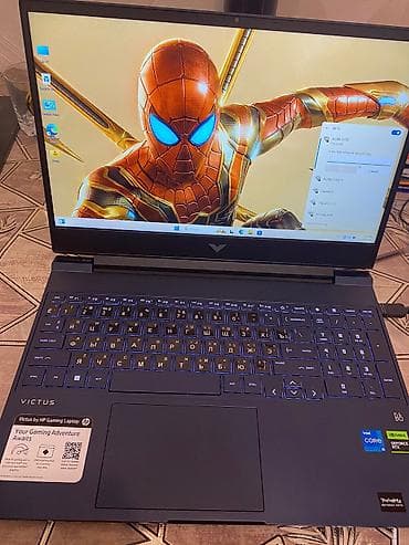 144: HP Victus Gaming A15 noutbuk Texniki xüsusiyyətlər: - Prosessor — 1