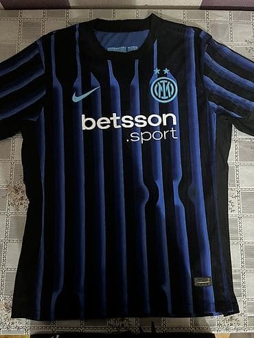 Futbolkalar: Futbolka, Nike, L, rəng - Qara — 1